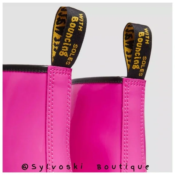 💖DR MARTENS 1460 WOMEN'S PATENT LAMPER LEATHER LACE UP BOOTS 💓💓💖💖NWT - Picture 6 of 13